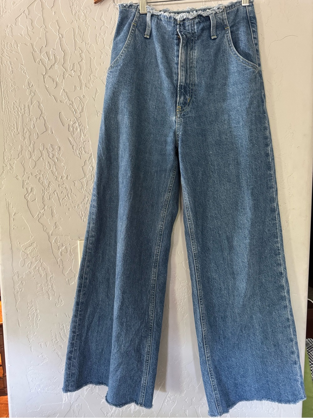Women's High-Rise Wide Leg Jeans - Azule by moussey import jaian